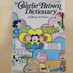 The Charlie Brown Dictionary Book by Charles M. Schulz Paperback